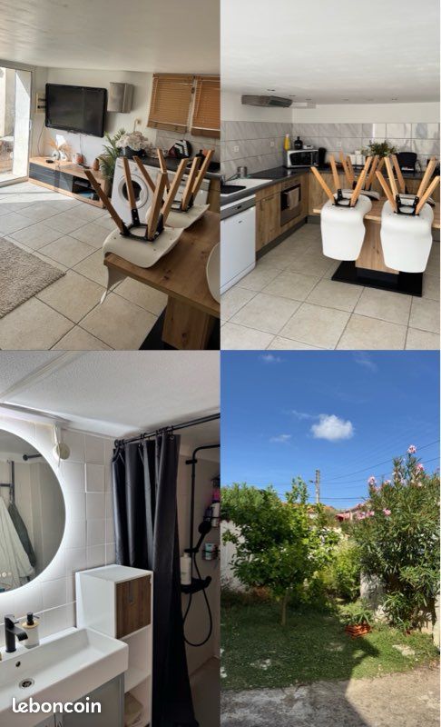 Maison divisée en deux appartements