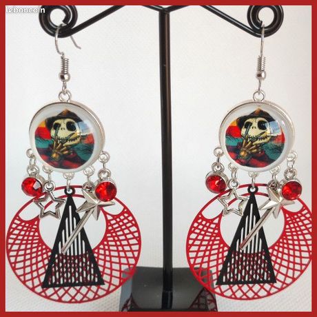 Boucles D'oreilles Halloween œil Suspendu - Design Effrayant Et Amusant, Léger Et Confortable, Parfait Pour Costume Ou Fête