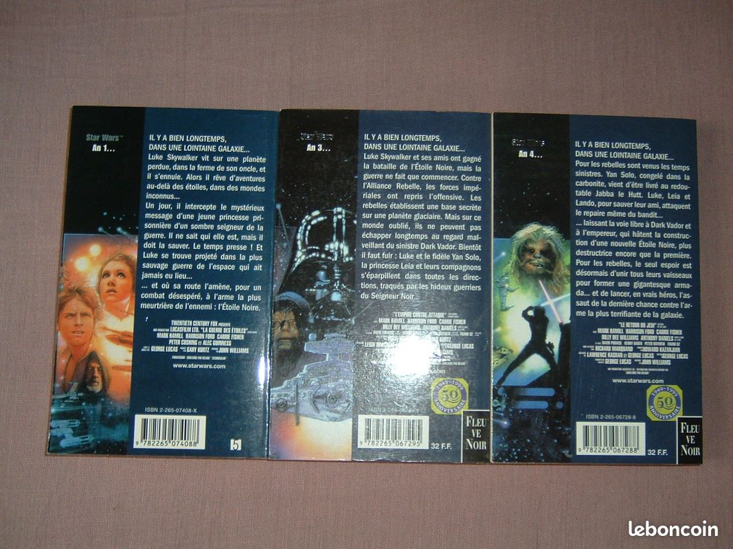 Lot livre / roman Star Wars : La guerre des étoiles édition Fleuve Noir (Univers étendu/légendes) (image 2)