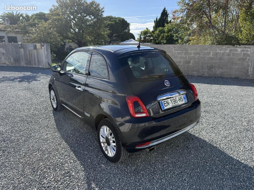 FIAT FIAT 500 1.2i - 69 2017 BERLINE Lounge PHASE 2 (image 7)