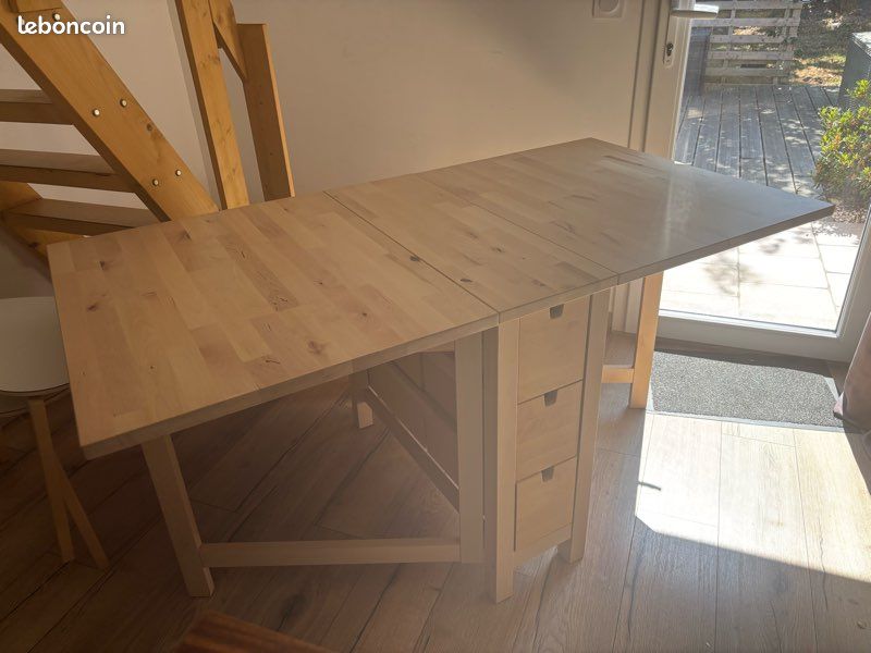 Table console en hêtre massif (image 4)