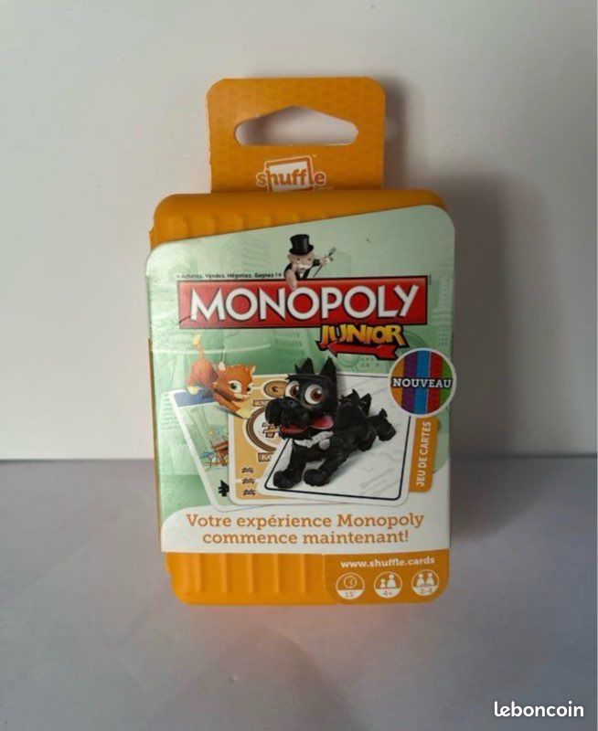 Shuffle Monopoly Junior Neuf Monopoly deal au Format Shuffle Go (image 1)