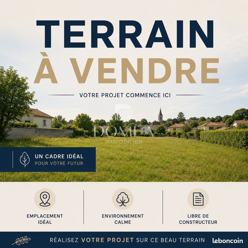 Terrain 500 m² · à Saussan · 500 m² · 249 000 €
