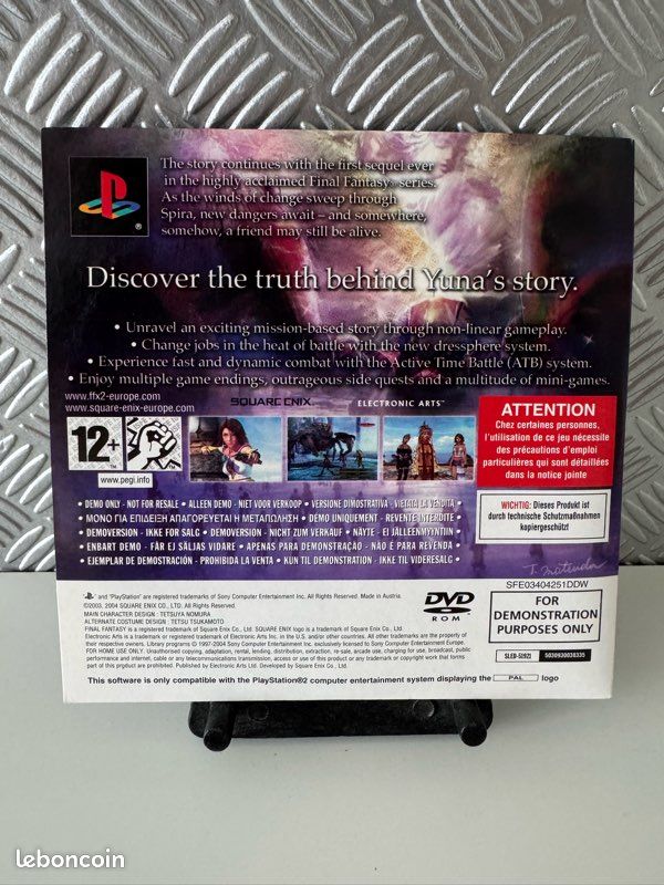 Final Fantasy X-2 Sur PS2 - Jeu PlayStation 2 Complet Et Testé - Édition Sony
