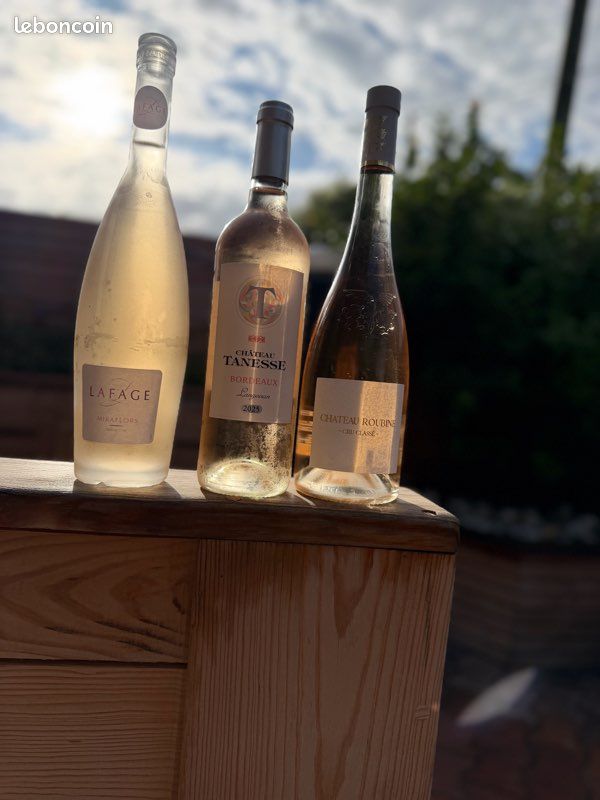 Lot stock Vin rosé 2025 (image 1)