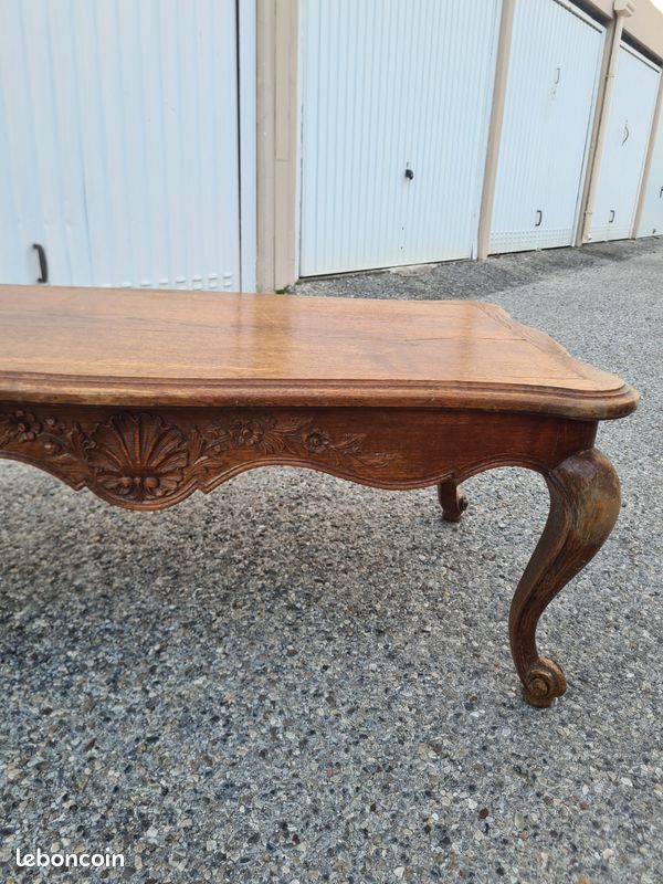 Table basse bois massif (image 2)