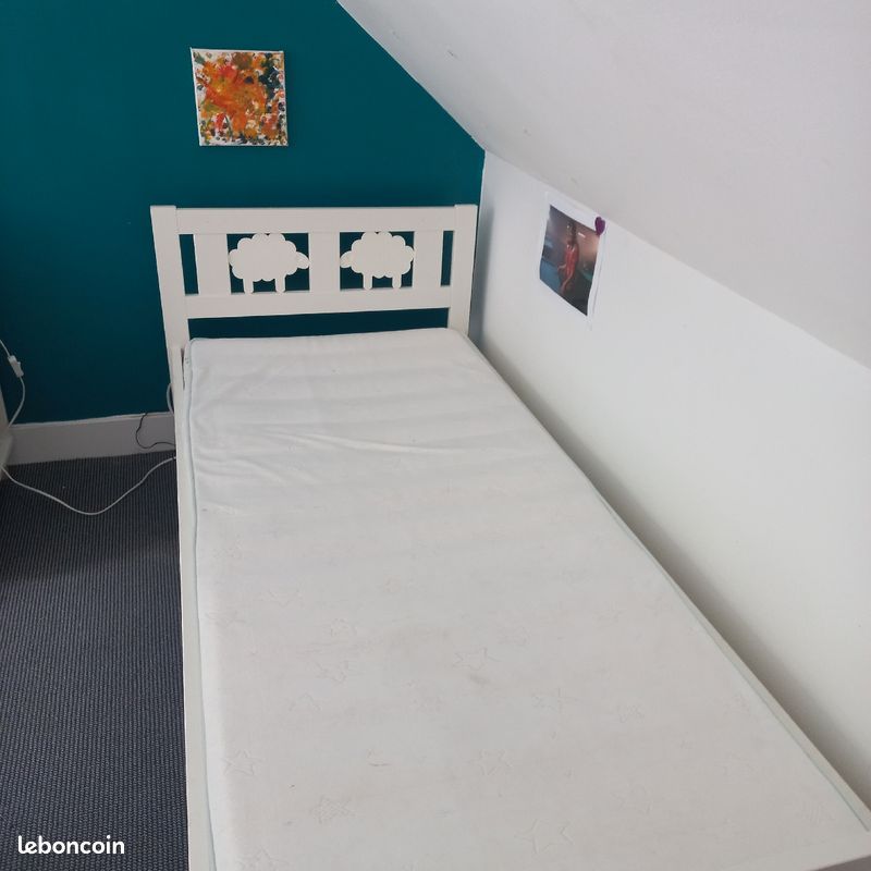 Lit enfant ikea + matelas (image 1)