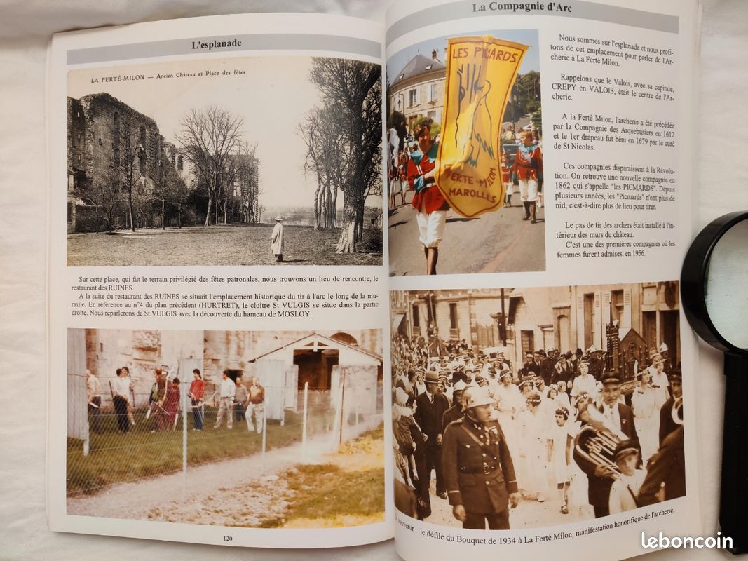 Livre. BALADES MILONAISER A la découverte de la Ferté milon. 2010. Histoire & souvenir (image 8)
