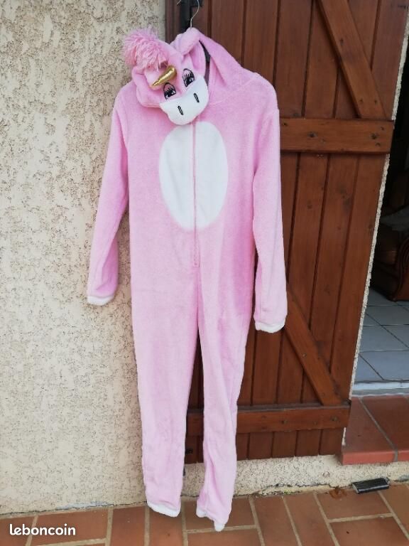 Surpyjama à capuche licorne 14 ans Vêtements