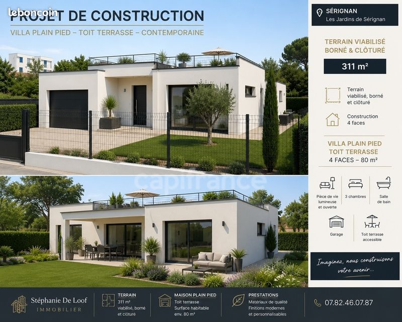 Terrain 311 m² Serignan · à Sérignan · 119 500 €