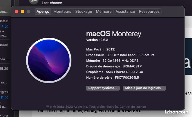 Station MacPro Apple 2013 (image 3)