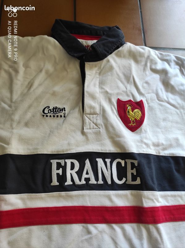 Maillot Rugby France Vintage Maillot Rugby France Vintage Vêtements