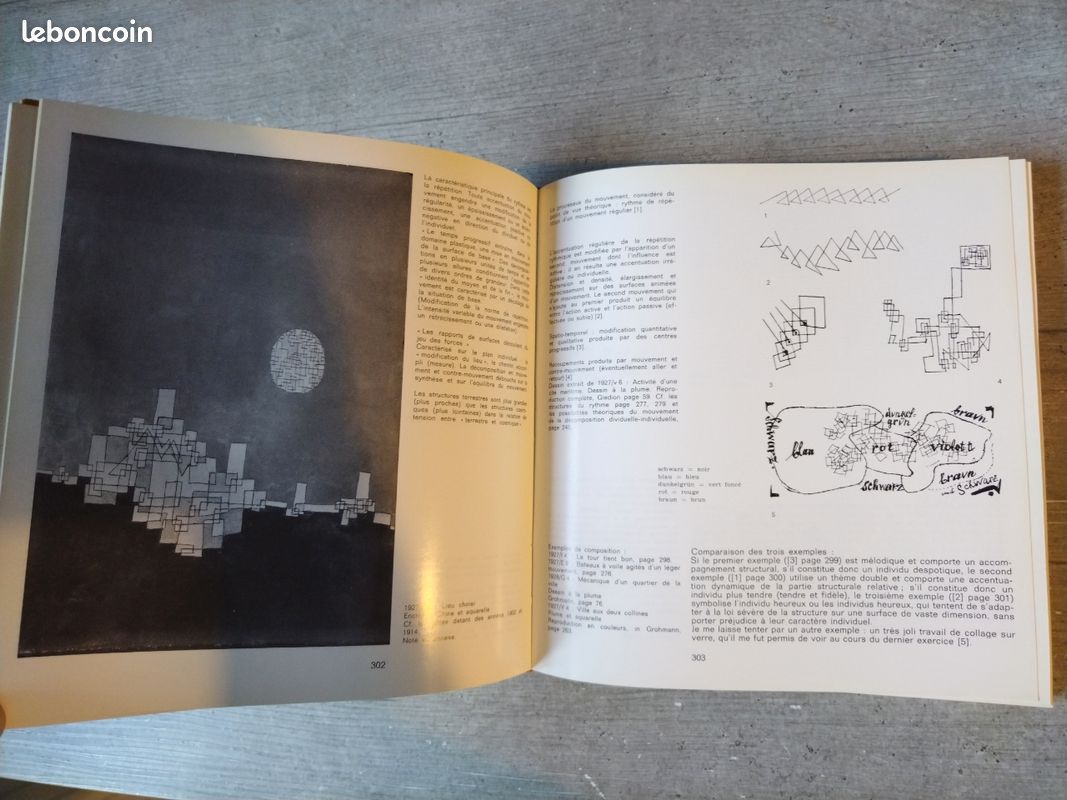 Livre rare " Écrits sur l'art : La pensée créatrice " Paul Klee 1973 (image 9)