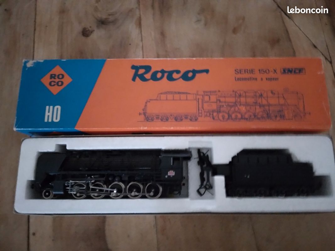 Roco H0 - 62145 - Locomotora de vapor con ténder - 150X