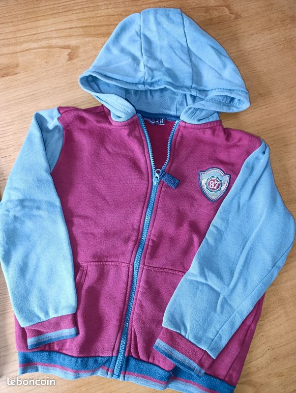 J96: Lot de Pull/ gilet garçon ans Sergent Major Fleur