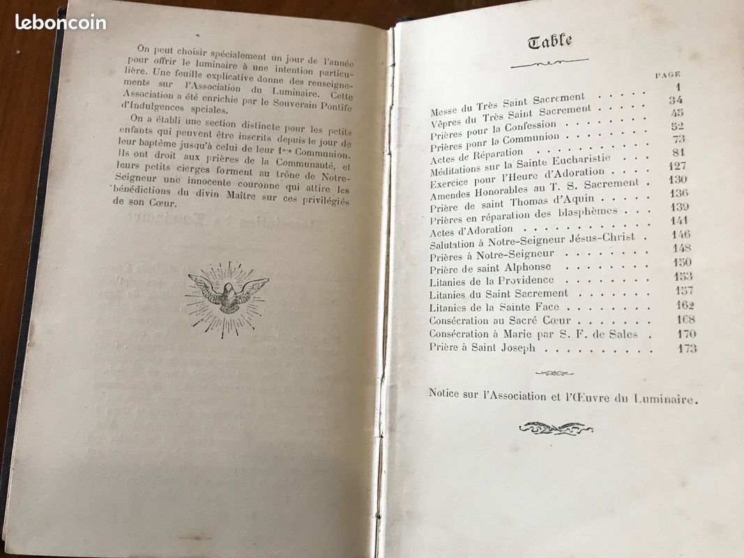 Manuel des prières à l'usage des associés de l'Adoration réparatrice " 1889 (image 3)