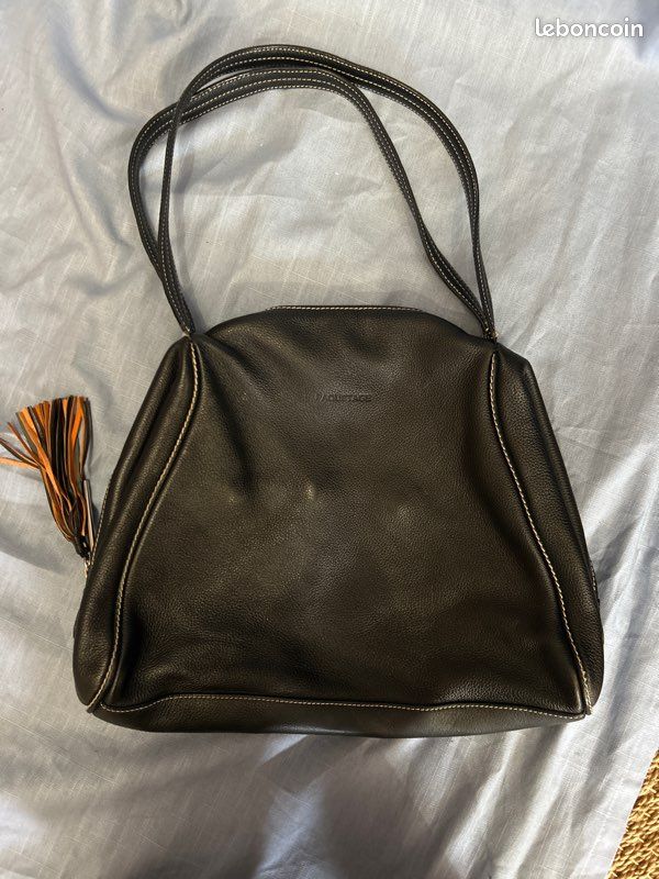 Sac à main cuir paquetage (image 1)