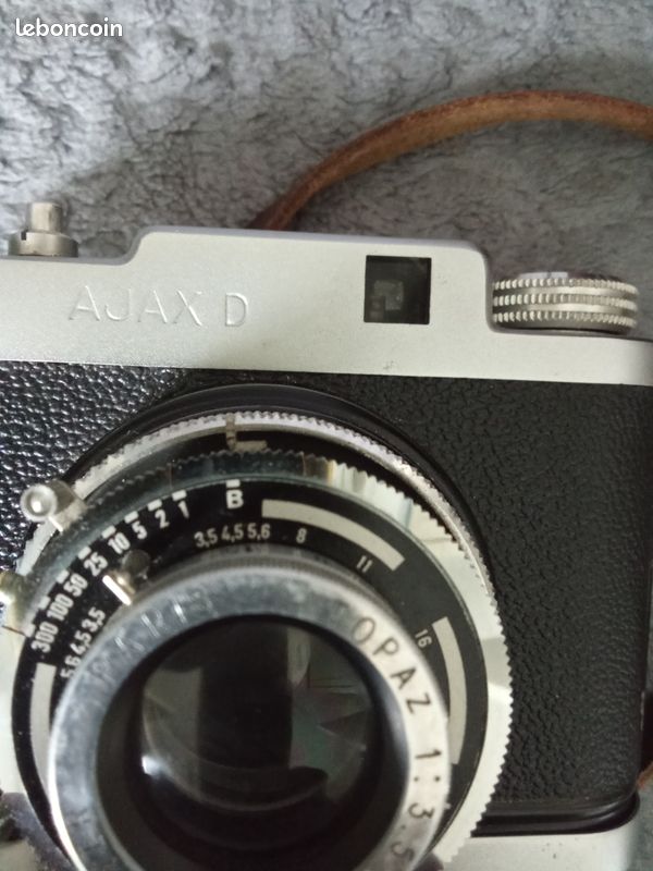 Appareil Photo Argentique ALSAPHOT AJAX III - 6x6 - Objectif Boyer Saphir F/4,5