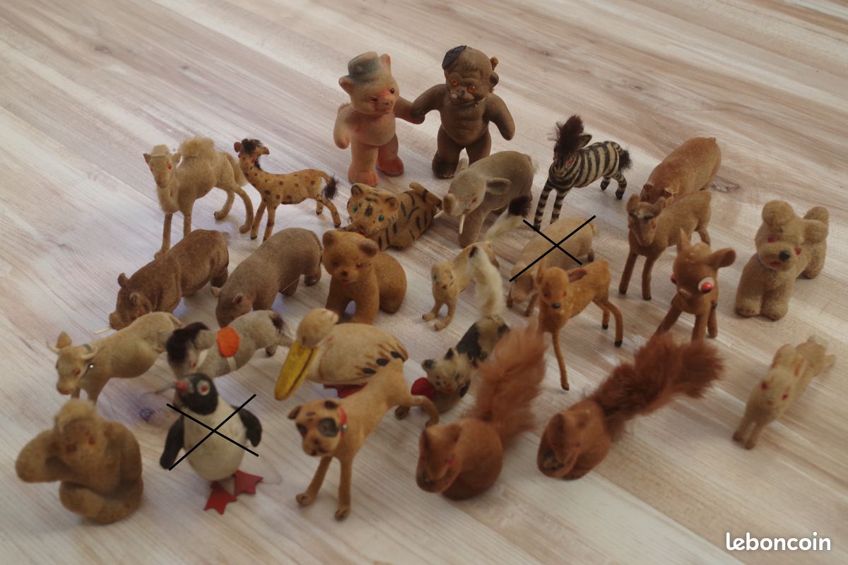 Figurine Vintage En Plastique Floqué : La Vache Allemande De La Ferme Starlux, Jouet De Collection Carl