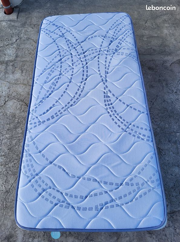Sommier tapissier et matelas Merinos 90x190 (image 8)