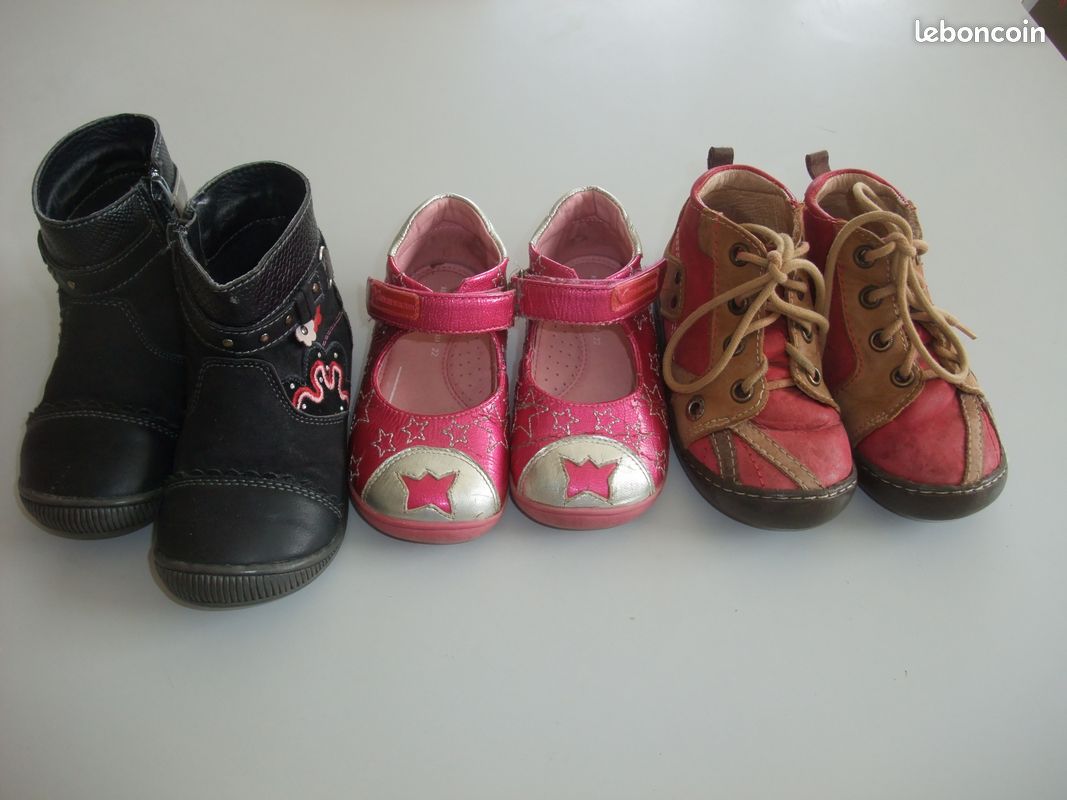 Lot chaussures fille en 22 (image 1)
