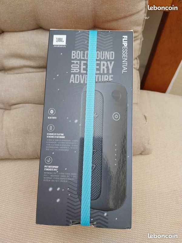 Enceinte bluetooth Flip Essential - Noire JBL (image 3)