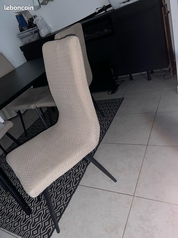 Ensemble table + 4 chaises (image 3)