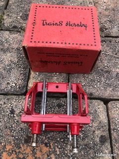 HO] : Set De 12 Tampons Avec Ressort Fonctionnel à Plateau Rond Marron Pour Wagon Moderne Xb30612