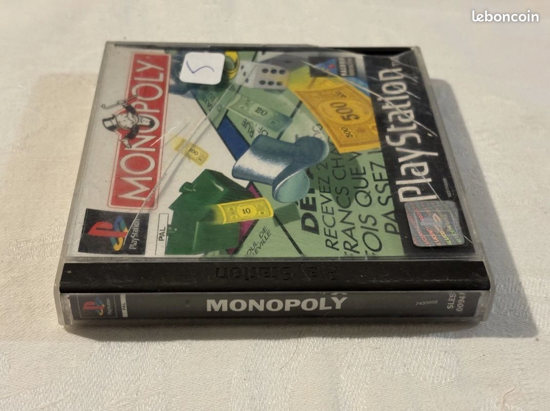 Jeu Sony Playstation 1 PS1 Monopoly complet FR (image 5)