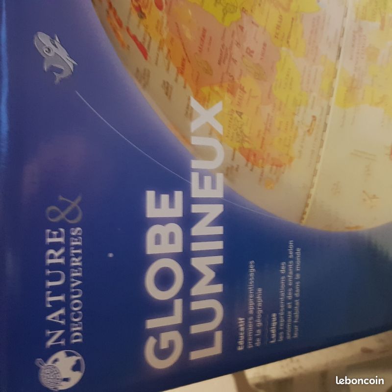 Globe lumineux neuf (image 2)