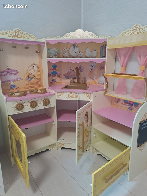 Playset Kidkraft Belle Pastry Kitchen Enchanted Dollhouse Belle