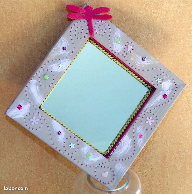 Petit miroir carré 20 X 20 (image 1)