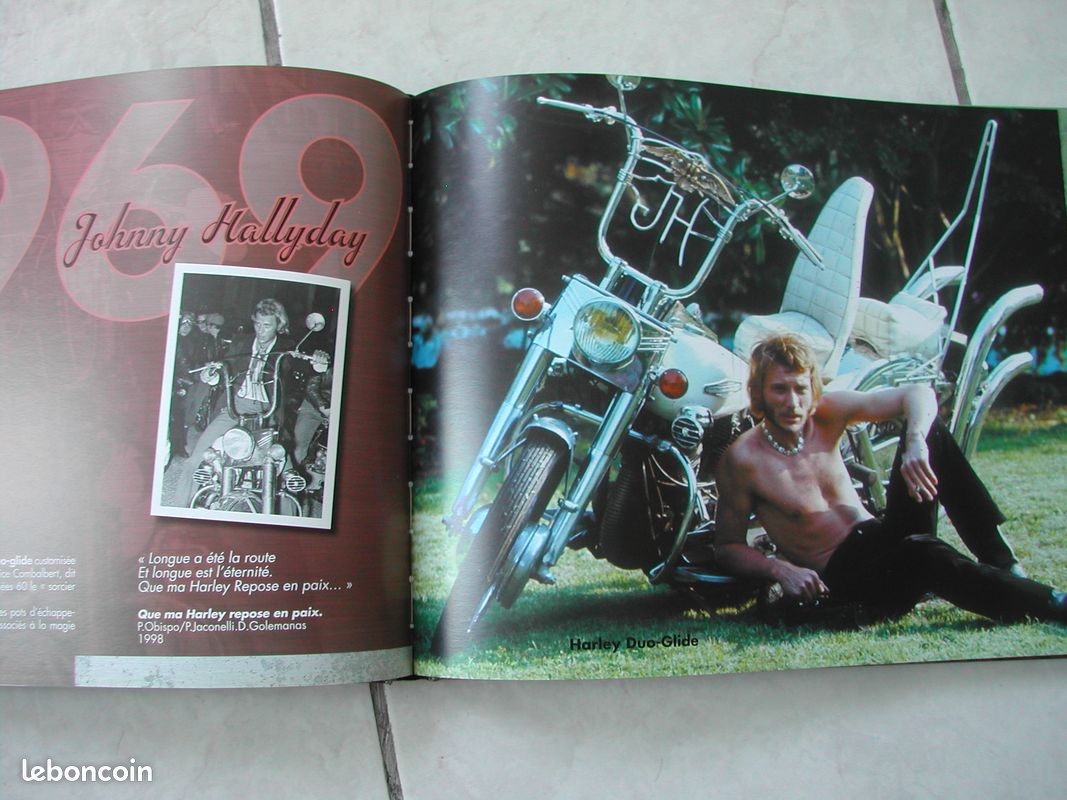 Johnny hallyday rock'n' roule motos et voitures de rêve 2007 - Editions Arthelena (image 4)