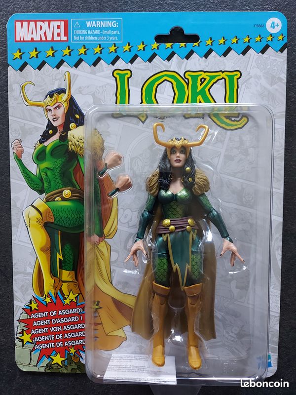 Figurine Marvel Avengers, Personnage LOKI édition vintage NEUF (image 1)