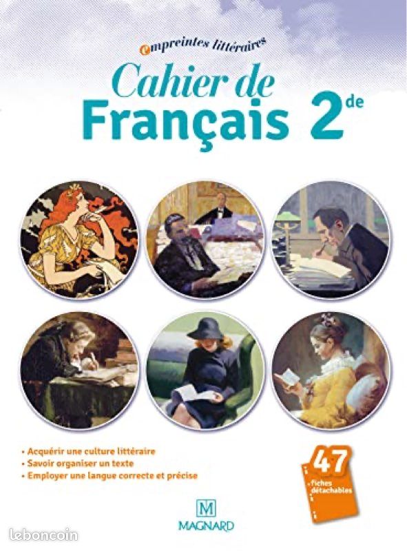 Cahier de français 2de (image 1)