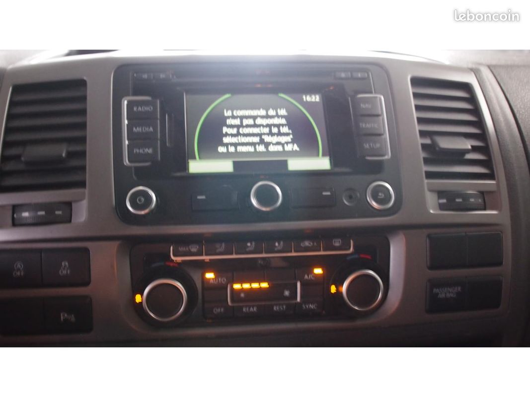 VOLKSWAGEN TRANSPORTER 2.0 16V TDI FAP BlueMotion - 140 T5 7J-7H COMBI Multivan Confortline PHASE 2 (image 8)