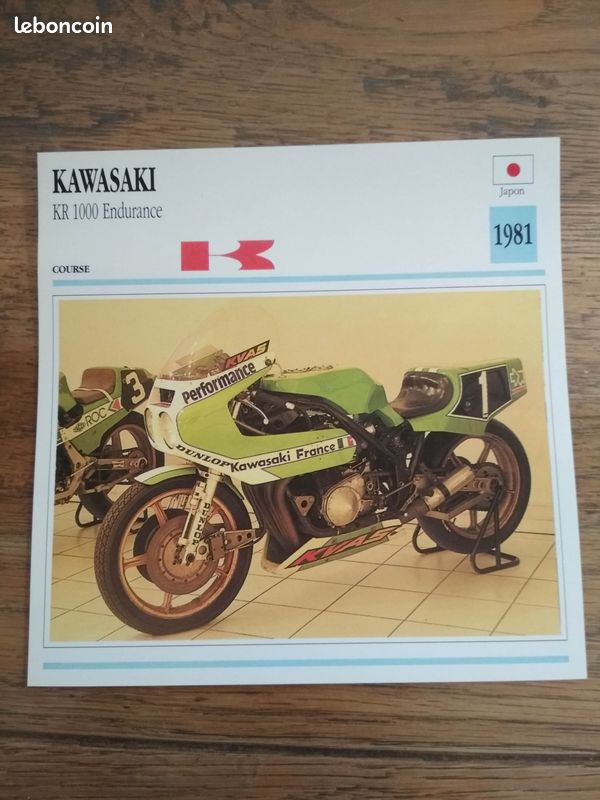 Fiche KAWASAKI KR 1000 endurance (image 1)