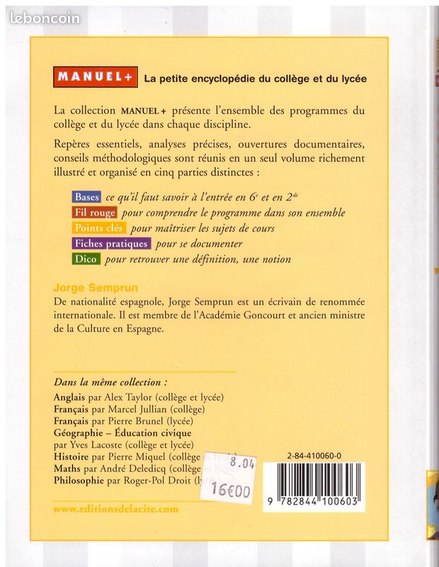 Livre Espagnol (image 2)