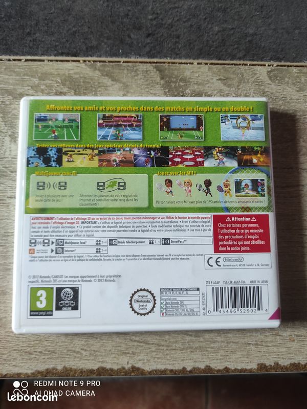 Jeux Nintendo 3DS Mario Tennis Open (image 2)