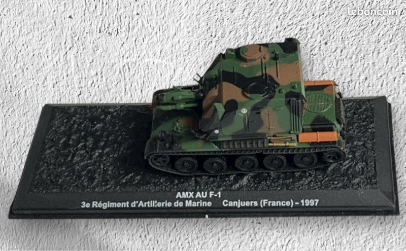 • Miniature Militaire de Collection - AMX AU F1 - 3e RAMa (image 3)