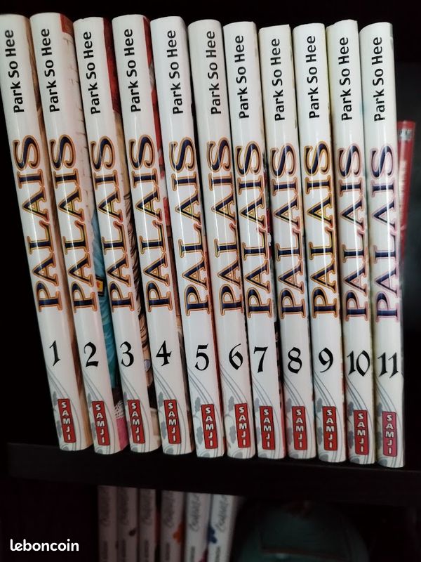 Manga Manwa Palais lot 11 tomes (image 2)