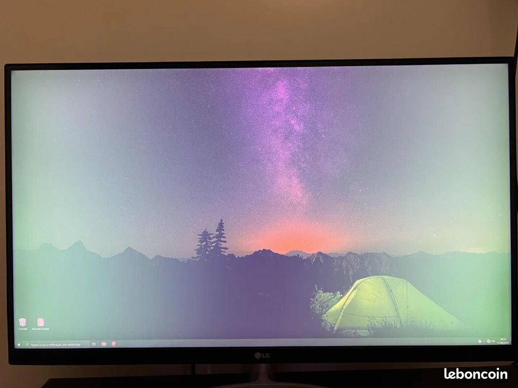 Écran LG 27' défaut (image 1)