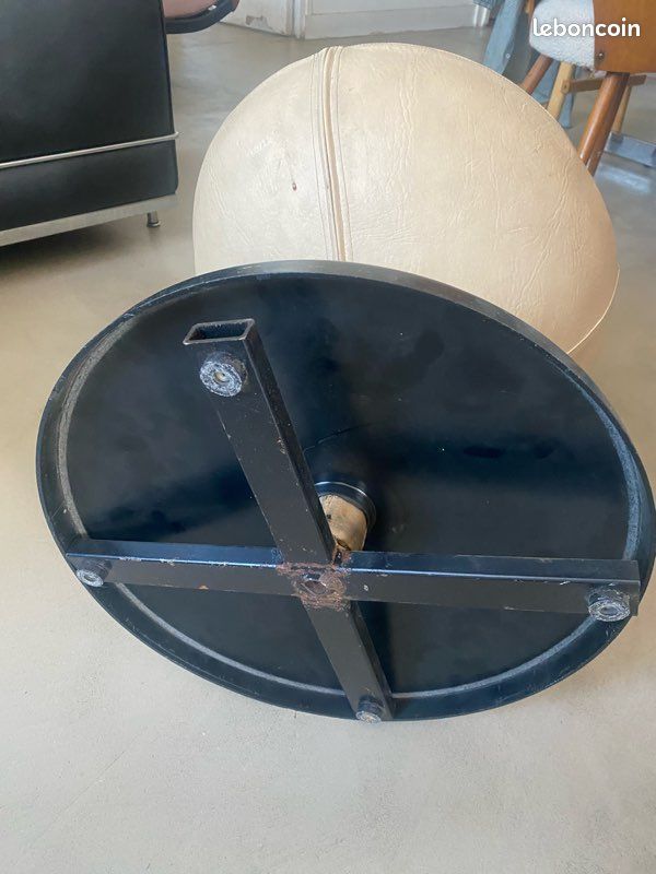 Rare fauteuil Polaris de Pierre Guariche. D’origine (image 2)