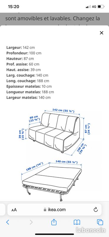 Canapé BZ (image 5)