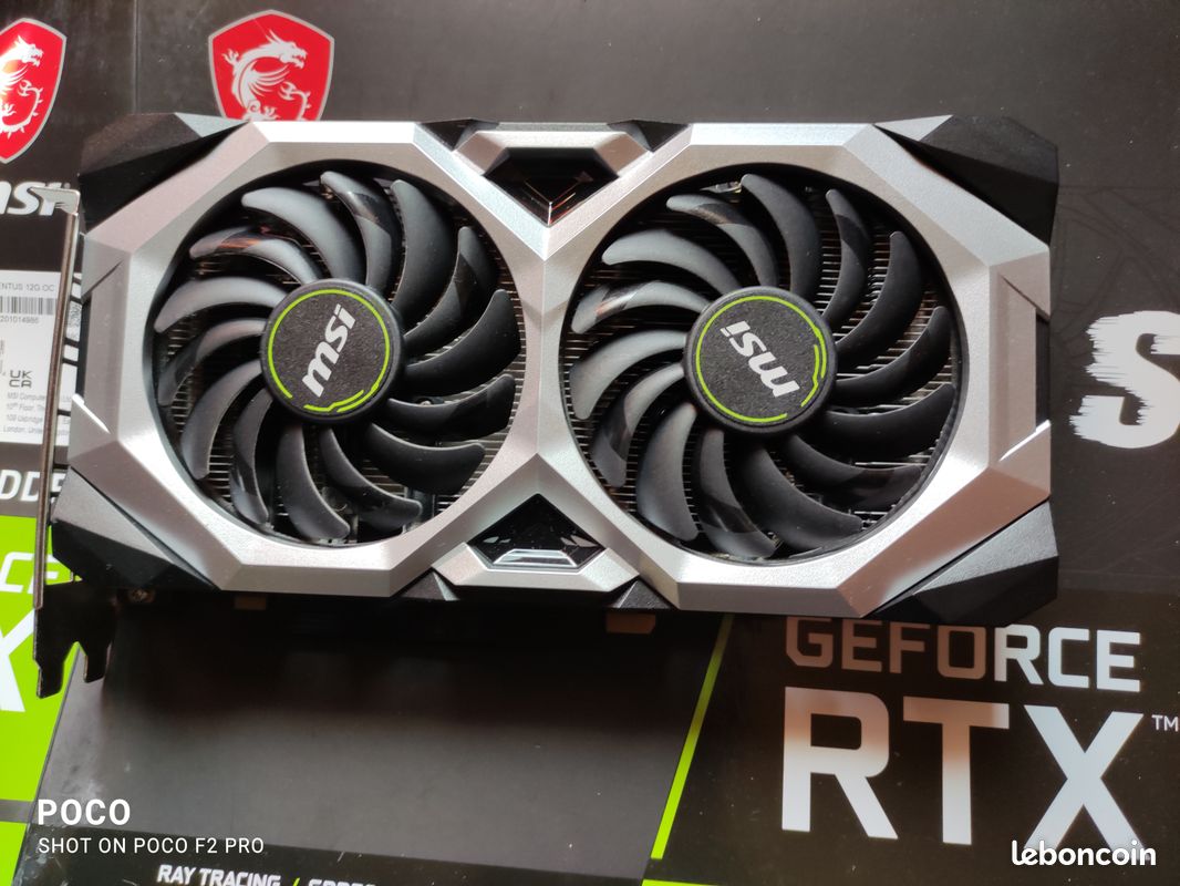 PC très performant ryzen 3900x, 32G ram, RTX 2060 12G, Asus