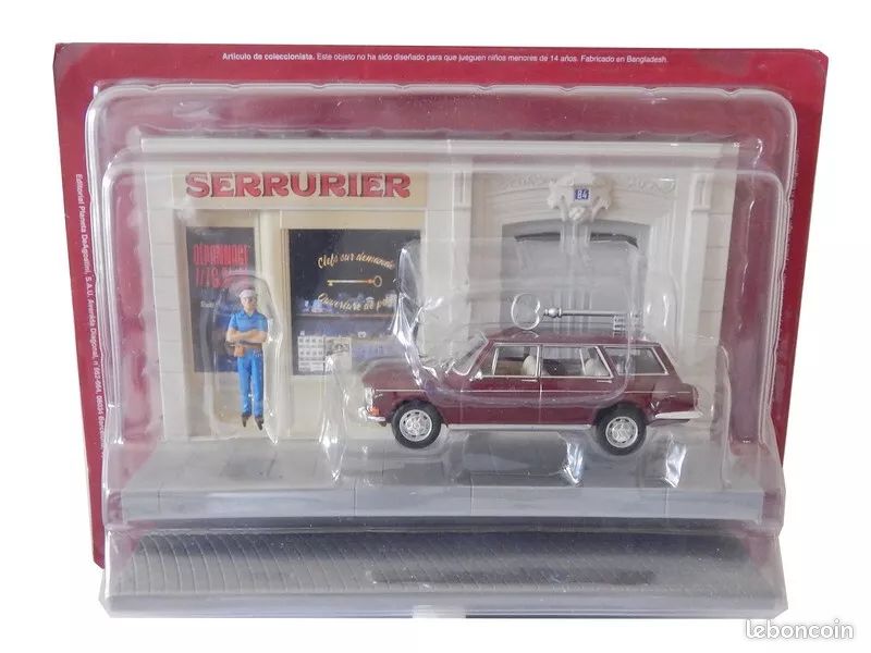 SIMCA 1501 Spéciale BREAK + diorama L'Intervention du serrurier - 1/43 - Neuf en Boite d'origine non déballé - COLLECTION VEHICULES UTILITAIRES N° 8 (image 5)
