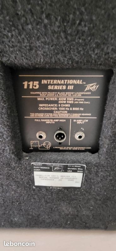 Sono pro 800 watts (ampli + enceintes) (image 4)