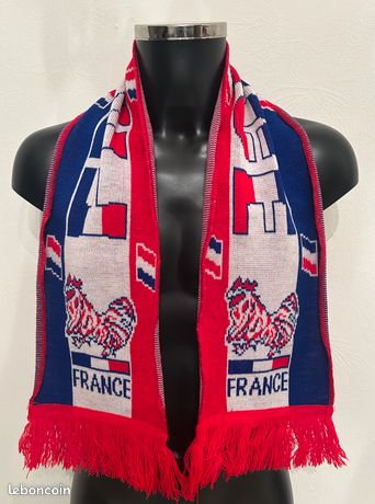 Generisch Écharpe Rouge Et Blanc Pour Les Fans De Football