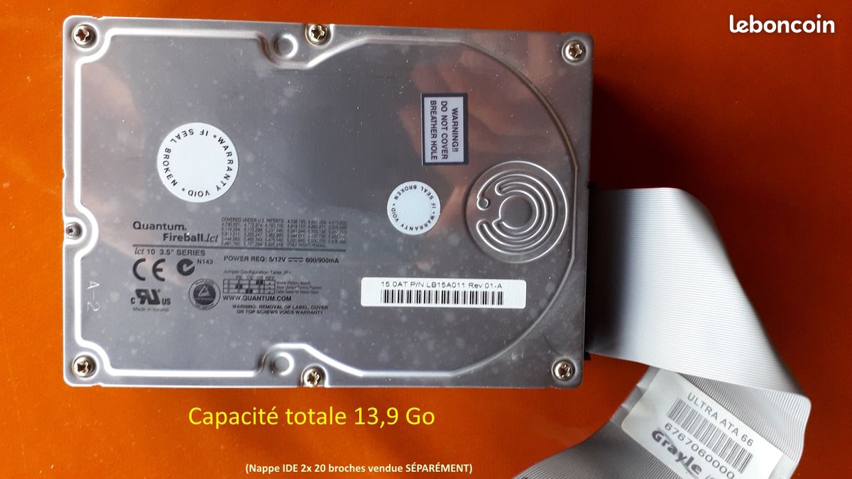 Disque Dur Interne 13,9Go (image 1)