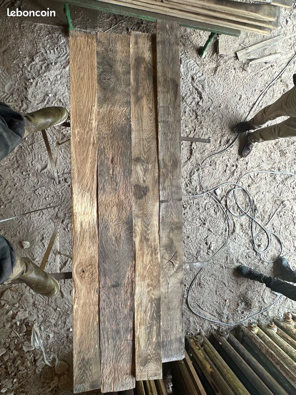 Plancher de chêne grandes lames rustique (image 20)